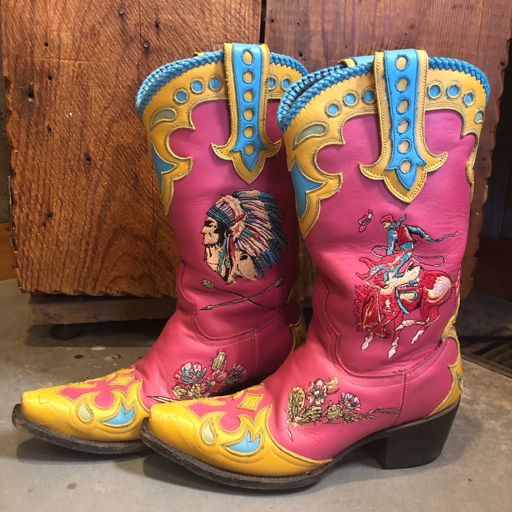 Double D Ranch boots by Lane